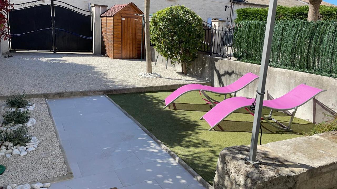 Maison Tendance Avec Jardin, Centre Village, Alpilles, Familles Eyragues Esterno foto